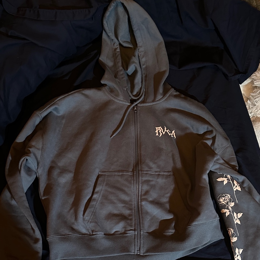 RVCA Dark Gray Hoodie